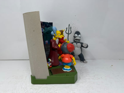 Simpsons World of Springfield Treehouse of Horror Set Playmates Diorama