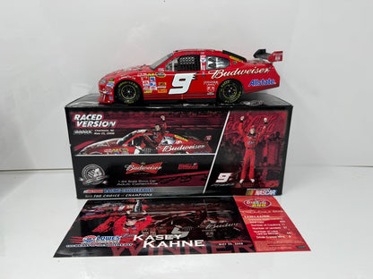Action NASCAR #9 Kasey Kahne Budweiser Coke 600 Race Win 2008 1:24 Diecast