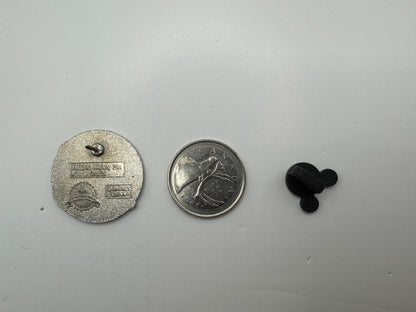 WDW Disney Belle "B" Alphabet Hidden Mickey Trading Pin DC2S6