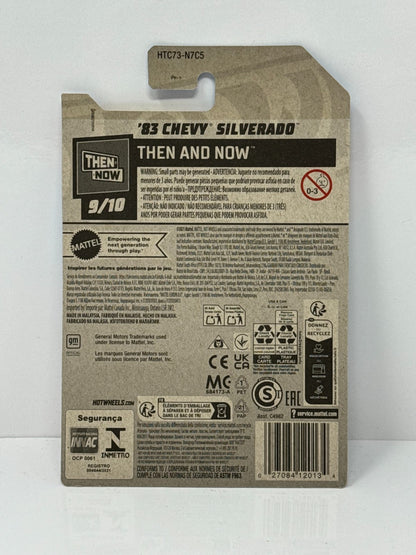 Hot Wheels Then and Now Chevy Silverado 2-Truck Set 1:64 Diecast