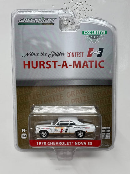 Greenlight Hurst 1970 Chevrolet Nova SS 1:64 Diecast