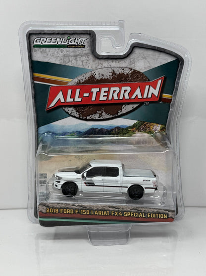 Greenlight All-Terrain 2018 Ford F-150 Lariat FX4 Special Edition 1:64 Diecast