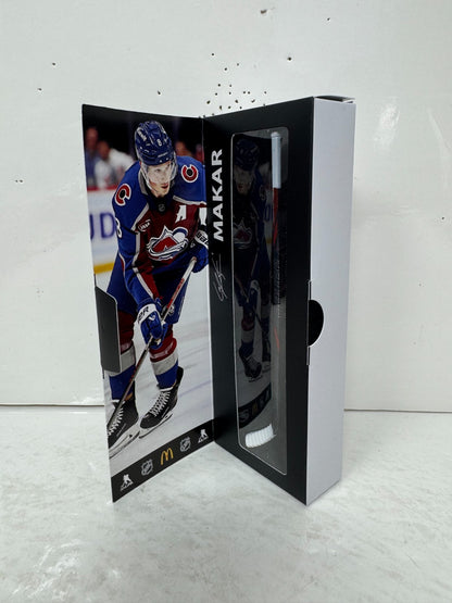 Cale Makar Colorado Avalanche McDonald's NHL Collectible Mini Hockey Stick