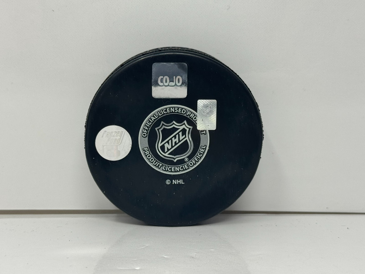 Marcus Pettersson Pittsburgh Penguins Signed NHL Autograph Puck Silver Auto