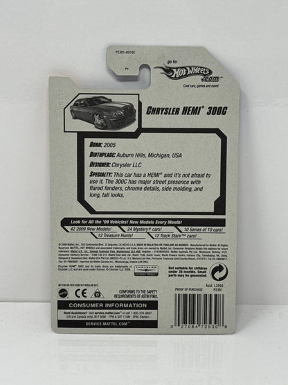 Hot Wheels Track Stars 2009 Chrysler HEMI 300C 1:64 Diecast Factory Sealed