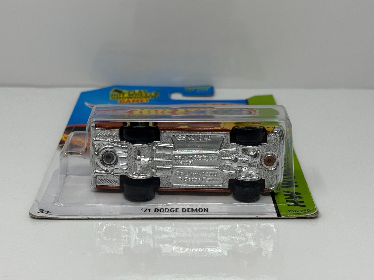 Hot Wheels Workshop 1971 Dodge Demon 1:64 Diecast Factory Sealed Brown