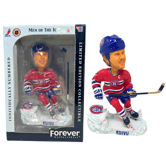 Forever Collectibles NHL Saku Koivu Montreal Canadiens Bobblehead Men Of The Ice