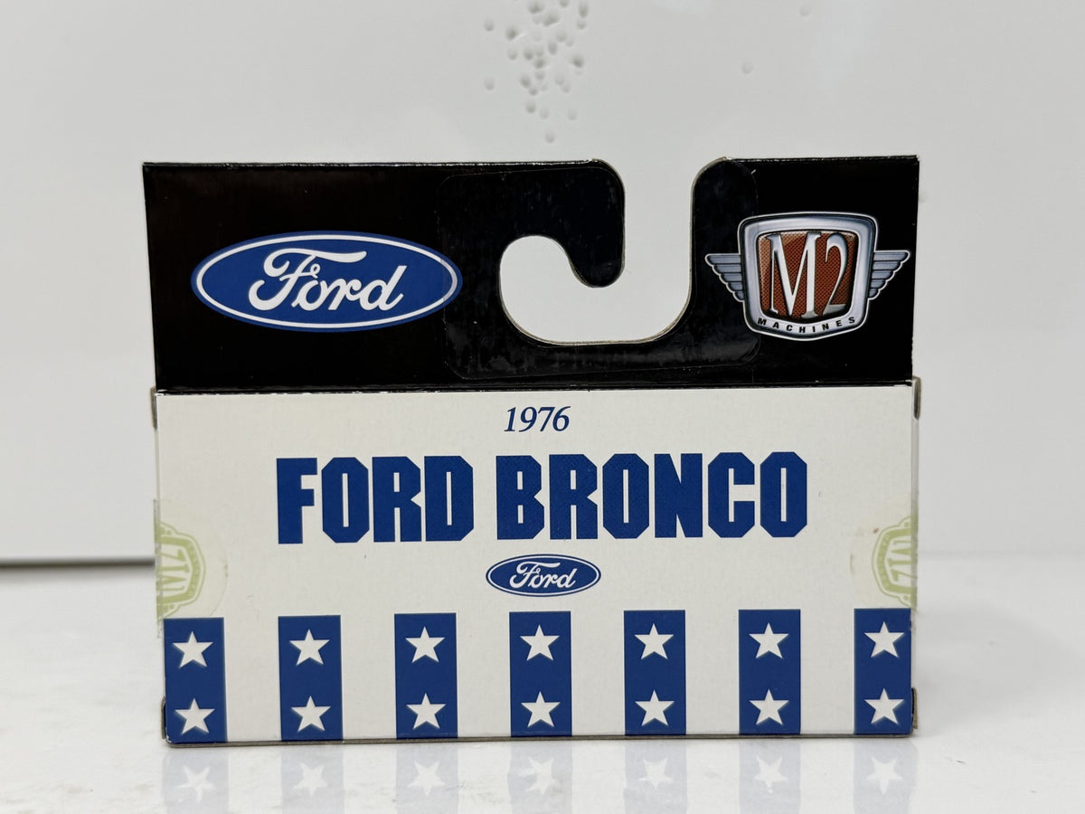 M2 Machines 1976 Ford Bronco 1:64 Diecast