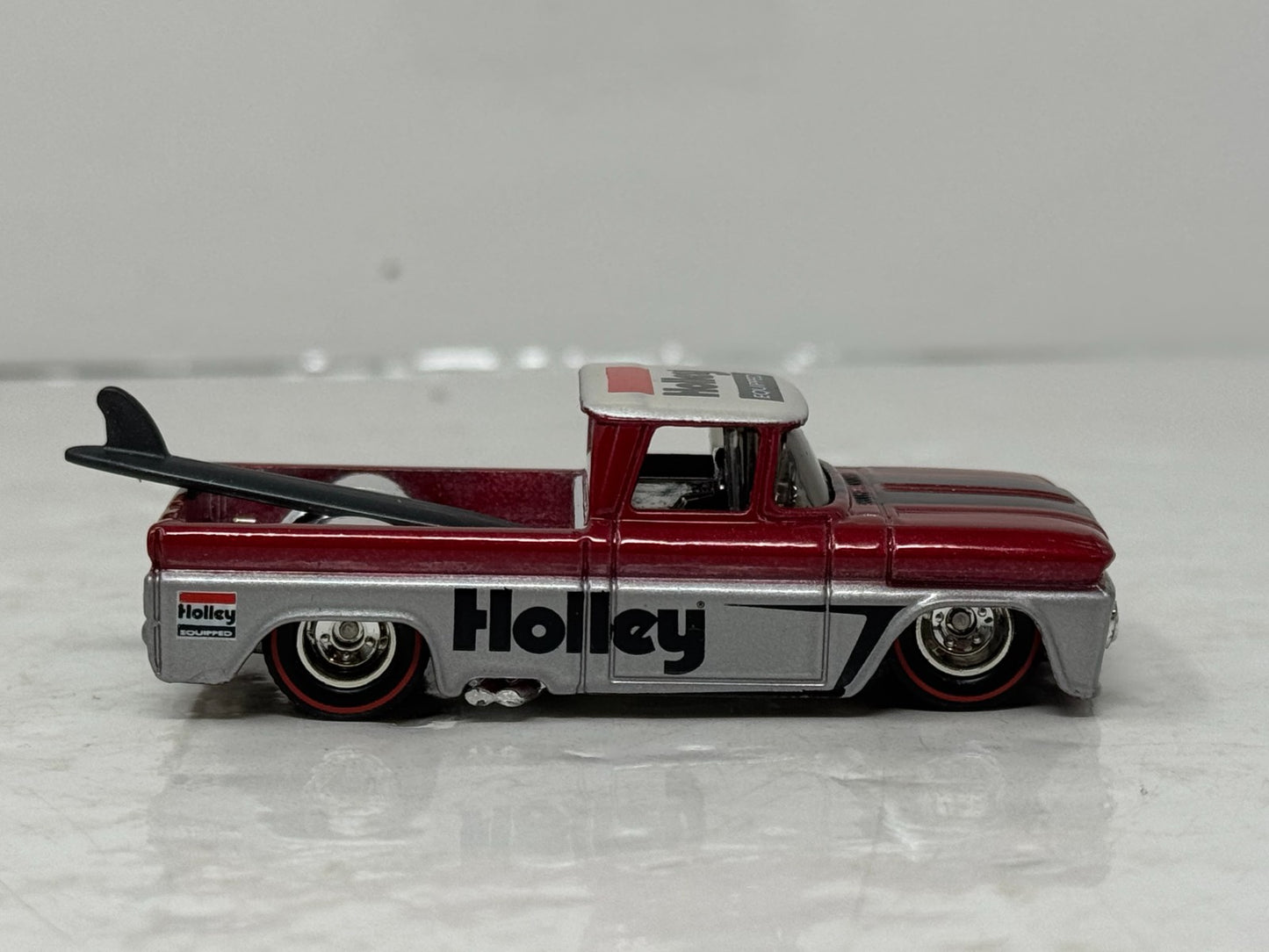 Hot Wheels Slick Rides Custom 1962 Chevy Pickup Holley Real Riders 1:64 Diecast