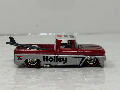 Hot Wheels Slick Rides Custom 1962 Chevy Pickup Holley Real Riders 1:64 Diecast