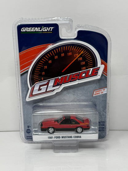 Greenlight GL Muscle 1981 Ford Mustang Cobra 1:64 Diecast