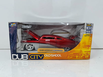 Jada Dub City OldSkool 1951 Lincoln Mercury 1:24 Diecast Colorado Custom Wheels