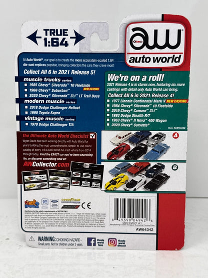 Auto World Muscle Trucks 1985 Chevy Silverado 10 Fleetside 1:64 Diecast