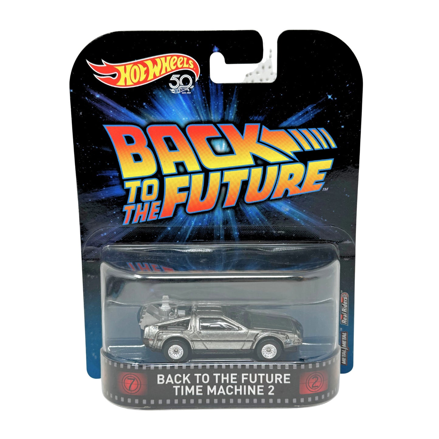 Hot Wheels Retro Entertainment Back to the Future Time Machine II 2 1:64 Diecast