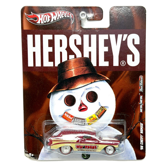 Hot Wheels Hershey's Whoppers 1956 Chevrolet Nomad 1:64 Diecast Real Riders
