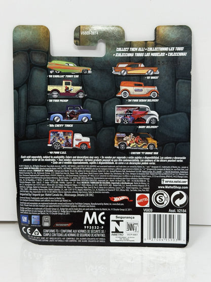 Hot Wheels Masters of the Universe Ford Sedan Delivery 1:64 Diecast Real Rider