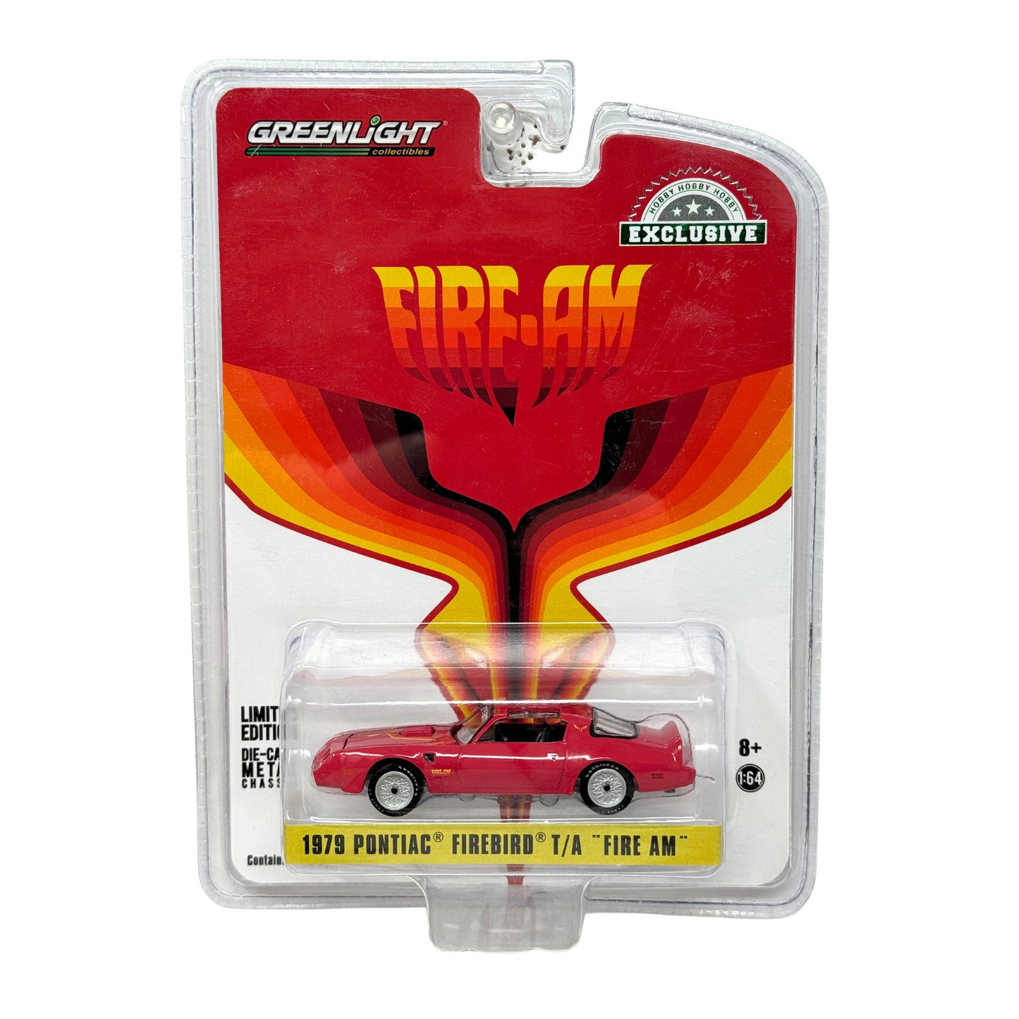 Greenlight Fire Am 1979 Pontiac Firebird T/A 1:64 Diecast