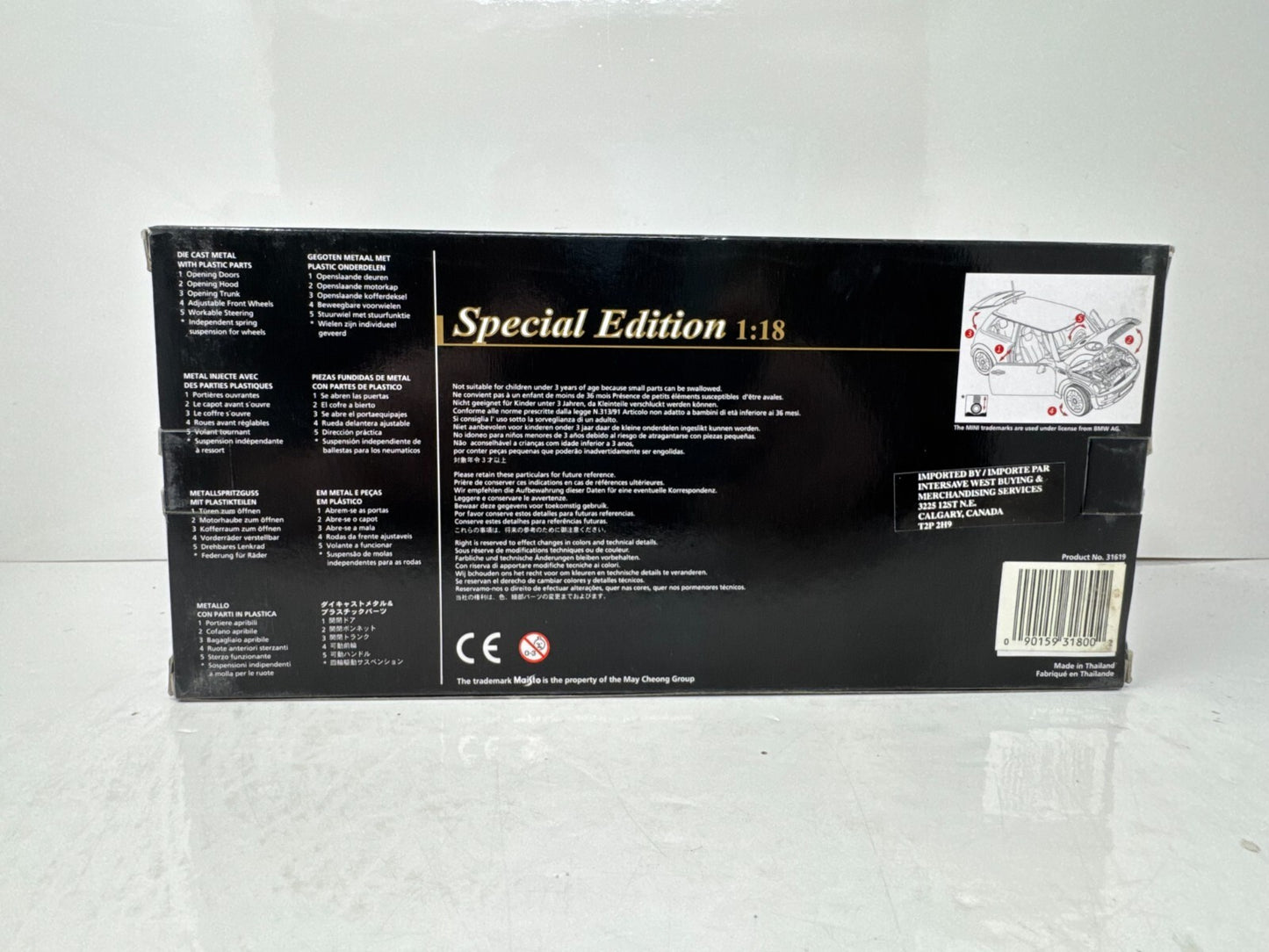 Maisto Mini Cooper Special Edition 1:18 Diecast