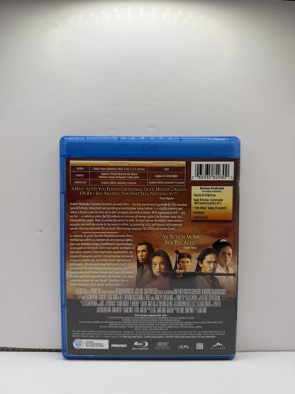 Hero (Blu-ray) Jet Li Tony Leung Zhang Yimou Martial Arts Epic
