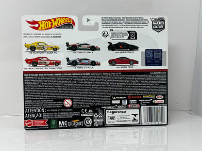 Hot Wheels Premium Car Culture 2016 Ford GT Race 2-Pack 1:64 Diecast
