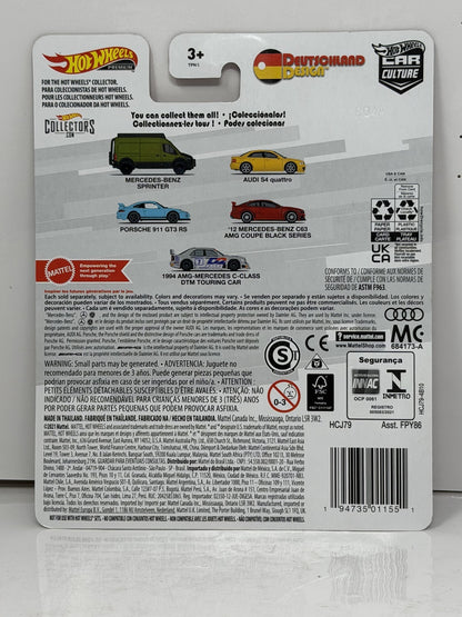 Hot Wheels Premium Deutschland Design Mercedes-Benz C63 AMG Coupe 1:64 Diecast
