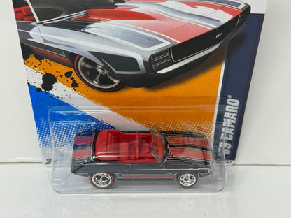 Hot Wheels Super Treasure Hunt 1969 Chevy Camaro Convertible 1:64 Diecast