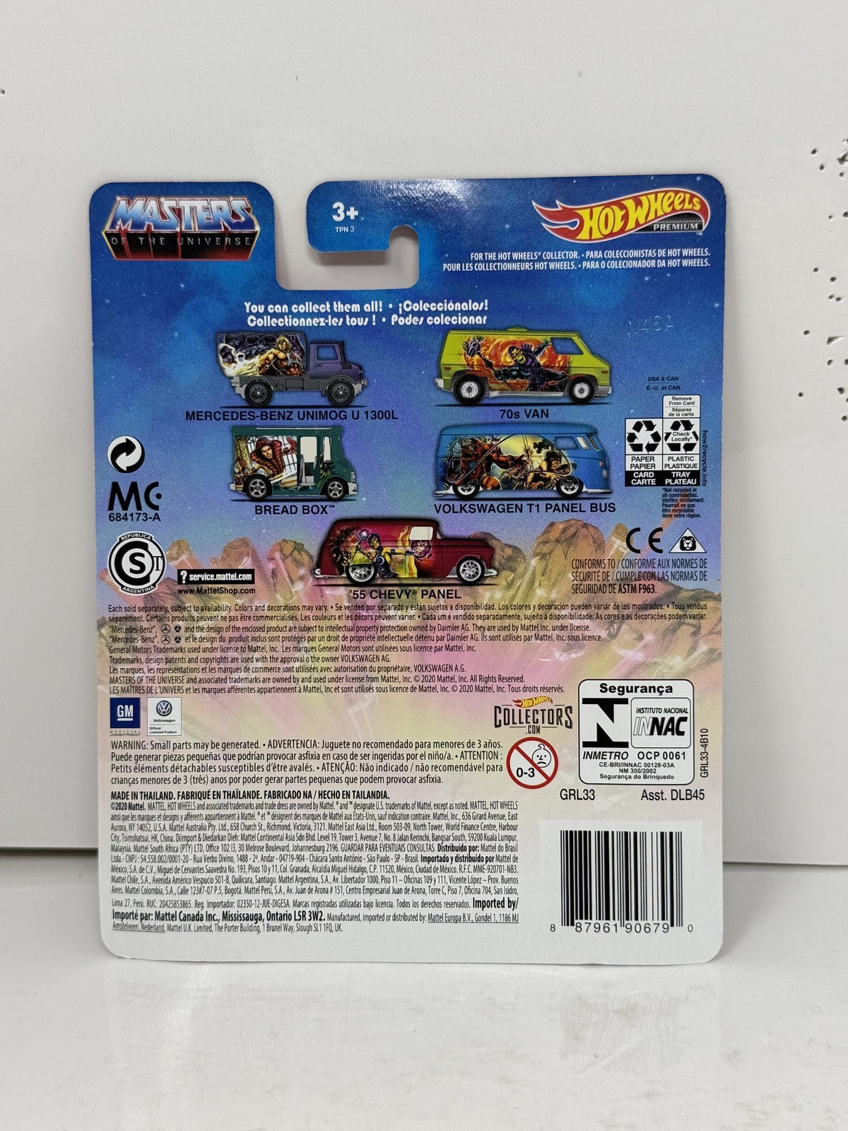 Hot Wheels Premium Masters of the Universe 1955 Chevy Panel 1:64 Diecast RRs