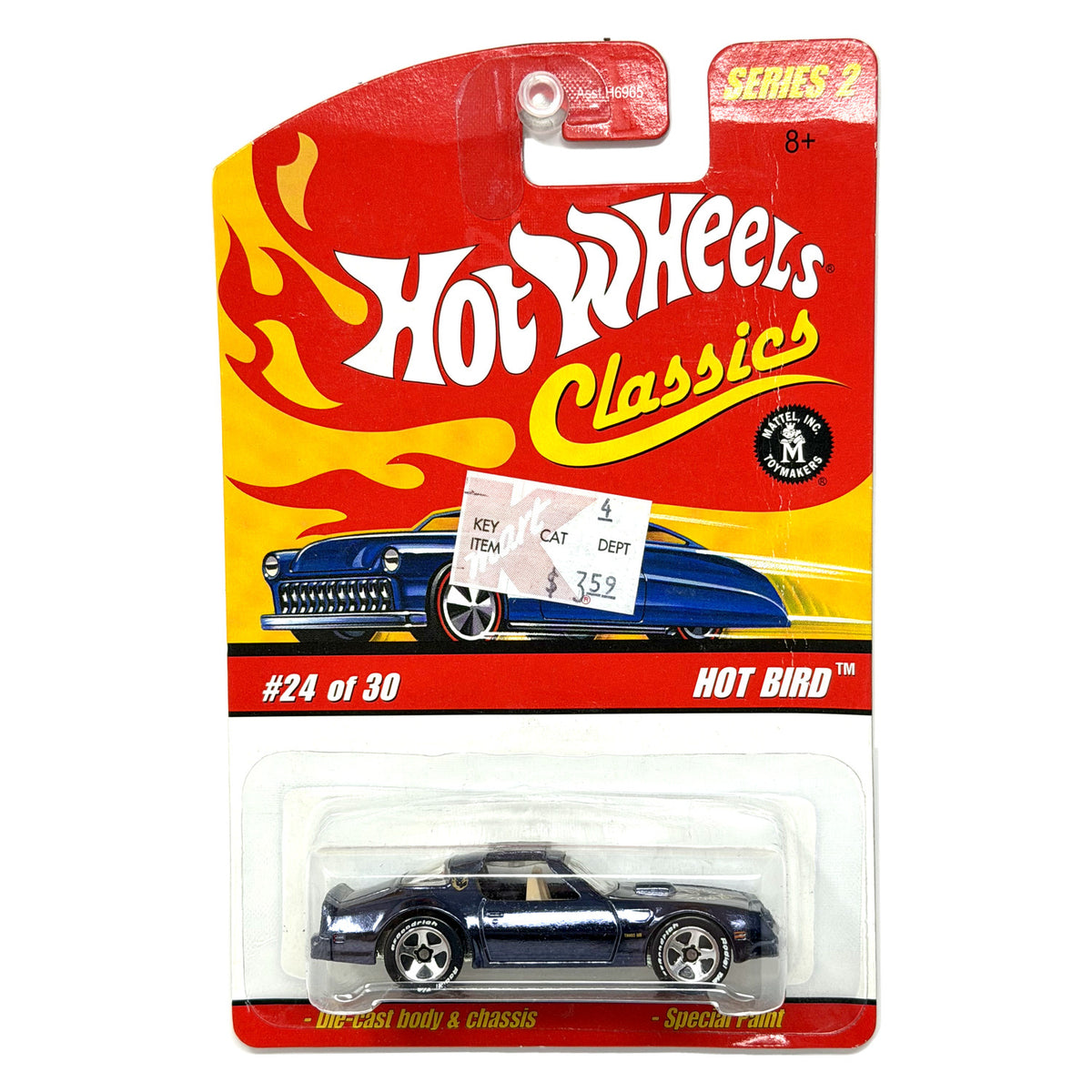 Hot Wheels Classics Series 2 Hot Bird Spectraflame 1:64 Diecast Dark Blue