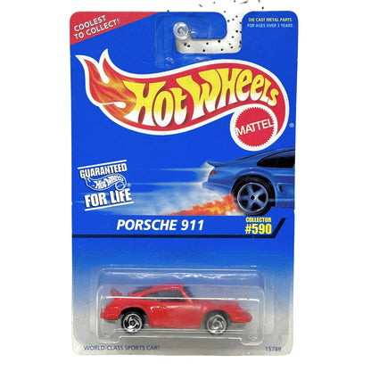 Hot Wheels Porsche 911 Collector #590 1:64 Diecast Red