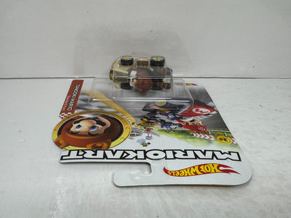 Hot Wheels Mario Kart Tanooki Mario Standard Kart 1:64 Diecast