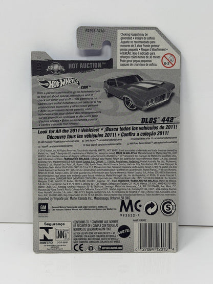 Hot Wheels Hot Auction Oldsmobile 442 1:64 Diecast Red