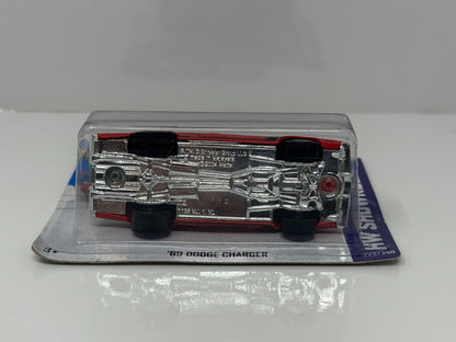 Hot Wheels Showroom 1969 Dodge Charger 1:64 Diecast Short Card Red