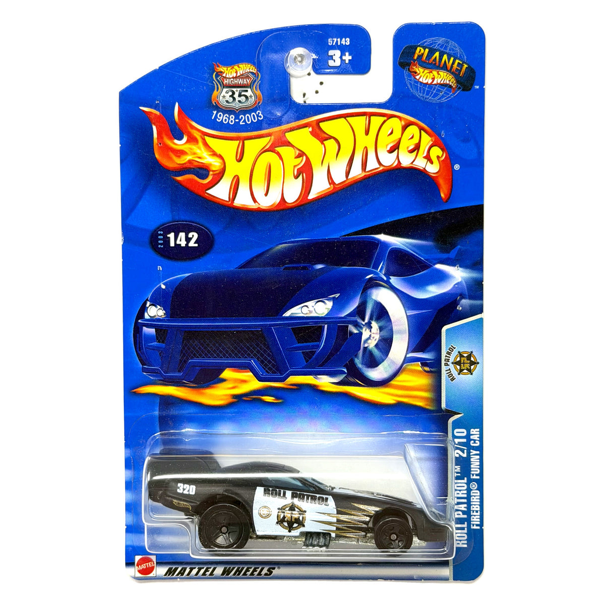 Hot Wheels Roll Patrol Firebird Funny Car 1:64 Diecast
