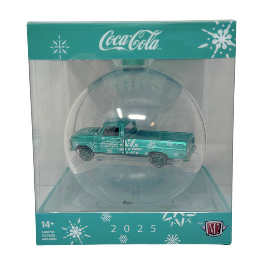 M2 Machines Coca-Cola 1969 Ford F-100 Ranger Truck Ornament CHASE 1:64 Diecast