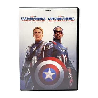 Captain America 4-Movie Collection (DVD) Marvel Action