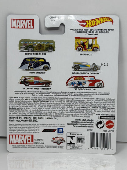 Hot Wheels Marvel Wolverine Double Demon Delivery 1:64 Real Riders