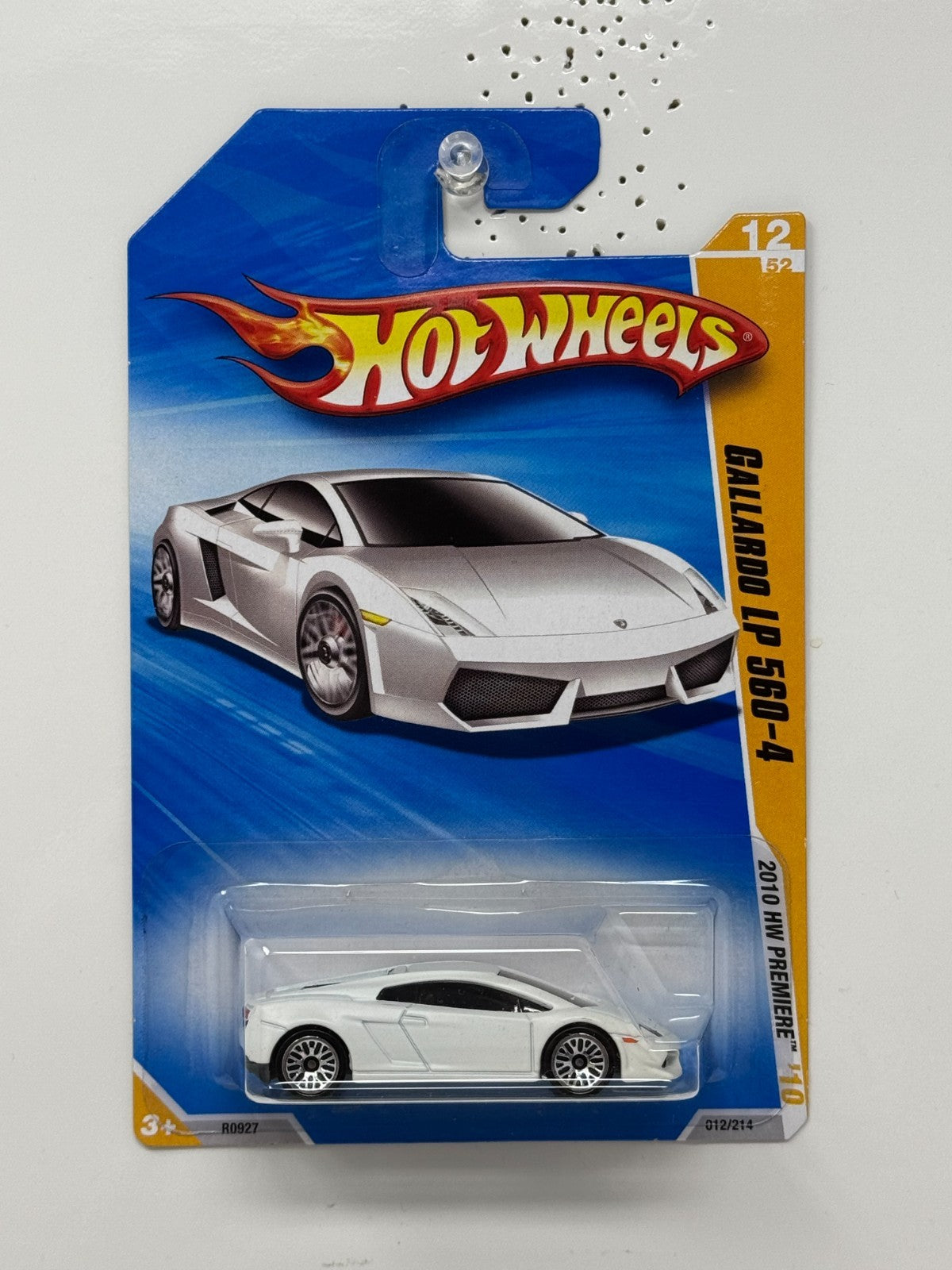 Hot Wheels 2010 HW Premiere Lamborghini Gallardo LP 560-4 1:64 Diecast