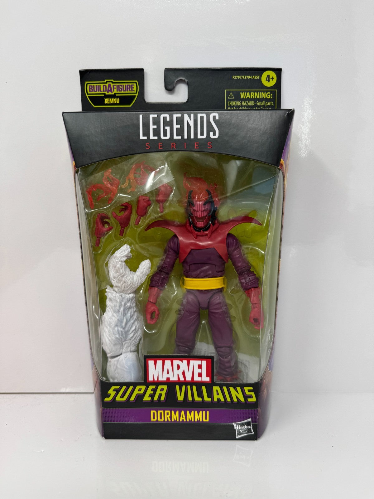 Marvel Legends Super Villains Dormammu Action Figure w/ Xemnu BAF Piece