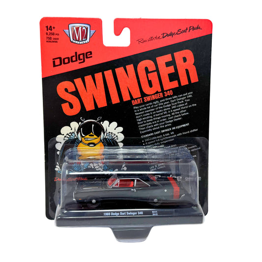 M2 Machines Auto Drivers 1969 Dodge Dart Swinger 340 1:64 Diecast