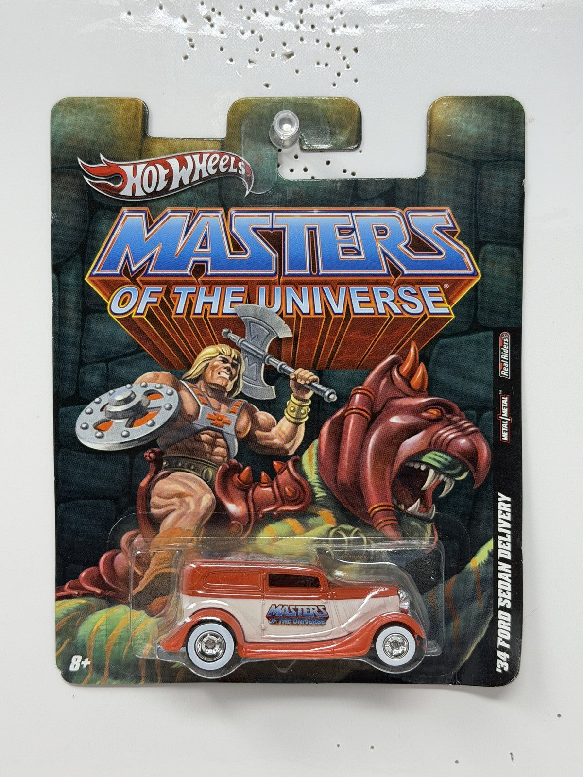 Hot Wheels Masters of the Universe Ford Sedan Delivery 1:64 Diecast Real Rider