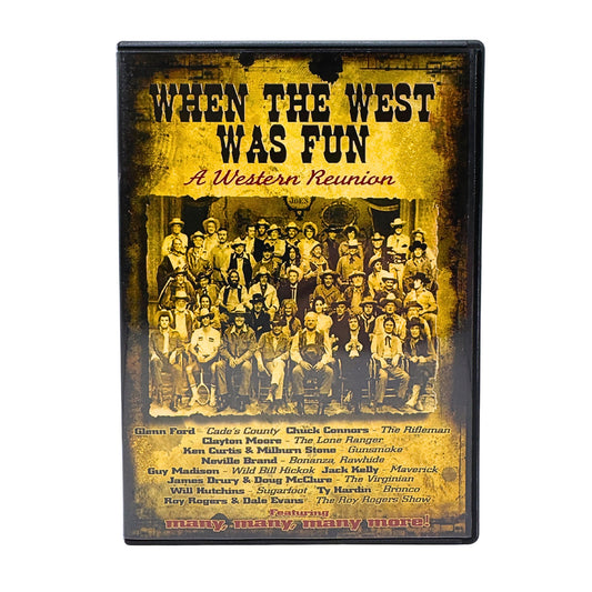 When the West Was Fun A Western Reunion (DVD) Documentary