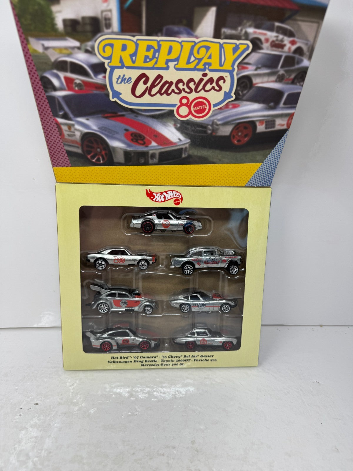 Hot Wheels Replay The Classics 7-Car Gift Set 1:64 Diecast