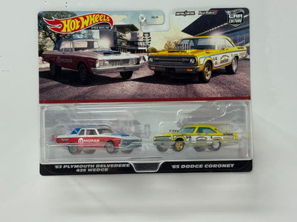 Hot Wheels Premium Car Culture Plymouth Belvedere & Dodge Coronet 1:64 Diecast