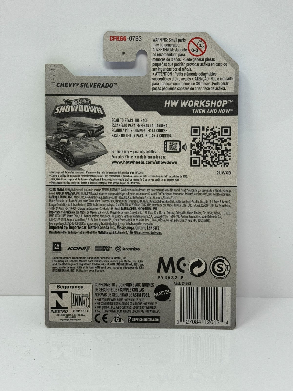 Hot Wheels HW Workshop Chevy Silverado 1:64 Diecast