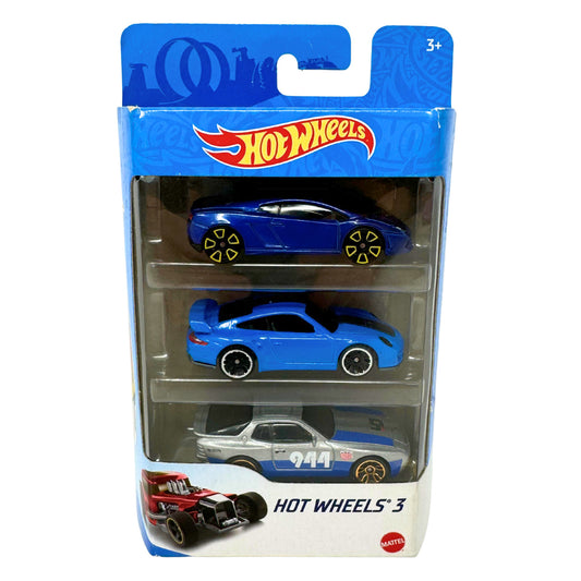 Hot Wheels 3-Pack Car Gift Set 1:64 Diecast
