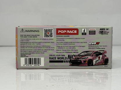 Pop Race x EVA RT Production Toyota GR Yaris PR64-220 1:64 Diecast