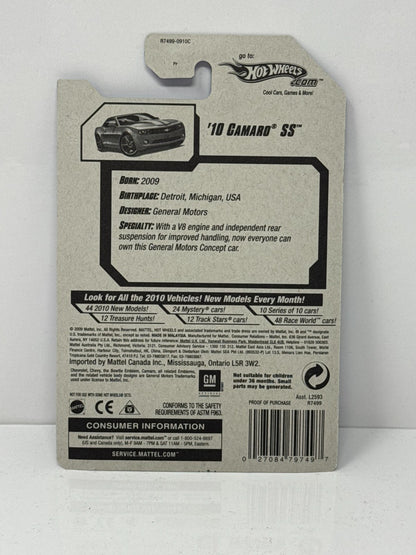 Hot Wheels HW Garage 2010 Chevrolet Camaro SS 1:64 Diecast Factory Sealed Red