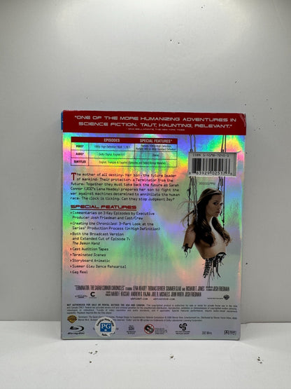 Terminator: The Sarah Connor Chronicles (Blu-ray) Lena Headey Sci-Fi Good Shape!