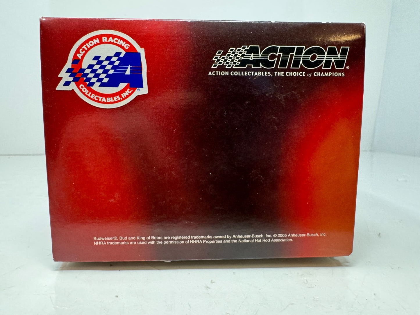 Action NHRA Brandon Bernstein Budweiser AUTO 2005 Top Fuel Dragster 1:24 Diecast
