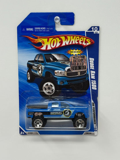 Hot Wheels 2010 Performance Dodge Ram 1500 Superlift 1:64 Diecast Factory Sealed